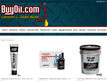 Tablet Screenshot of buyoil.com